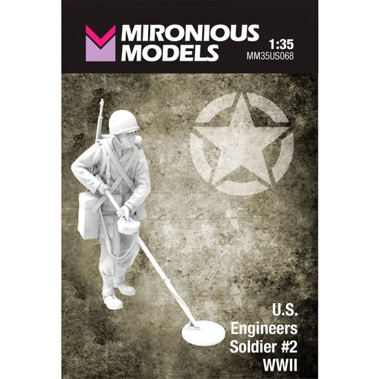 Mironious MM35US068 1/35 WWII US Engineers Soldier #2 - Model Figures