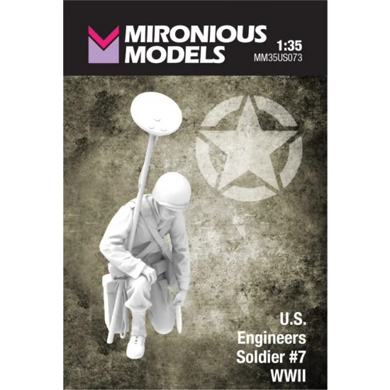 Mironious MM35US073 1/35 WWII US Engineers Soldier #7 - Model Figures