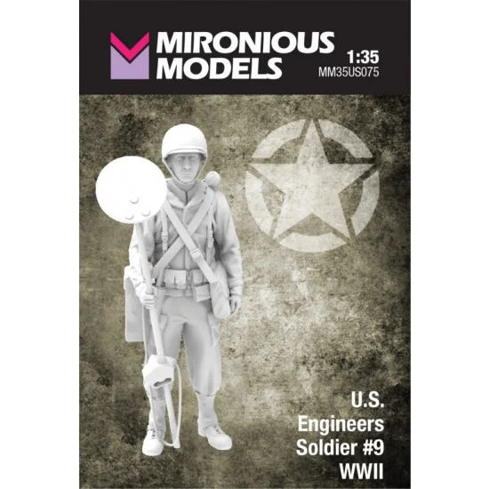 Mironious MM35US075 1/35 WWII US Engineers Soldier #9 - Model Figures