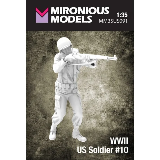 Mironious MM35US091 1/35 WWII US Soldier #10 - Model Figures