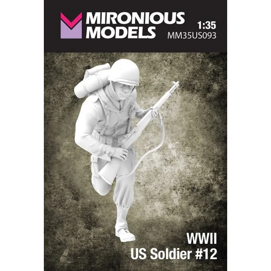 Mironious MM35US093 1/35 WWII US Soldier #12 - Model Figures