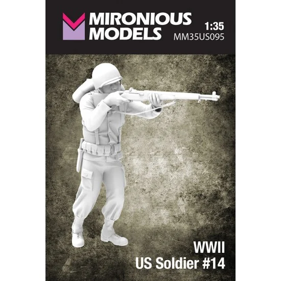 Mironious MM35US095 1/35 WWII US Soldier #14 - Model Figures
