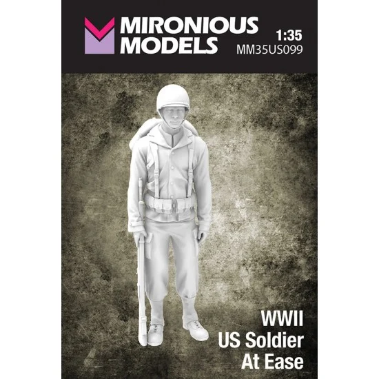 Mironious MM35US099 1/35 WWII US Soldier At Ease - Model Figures