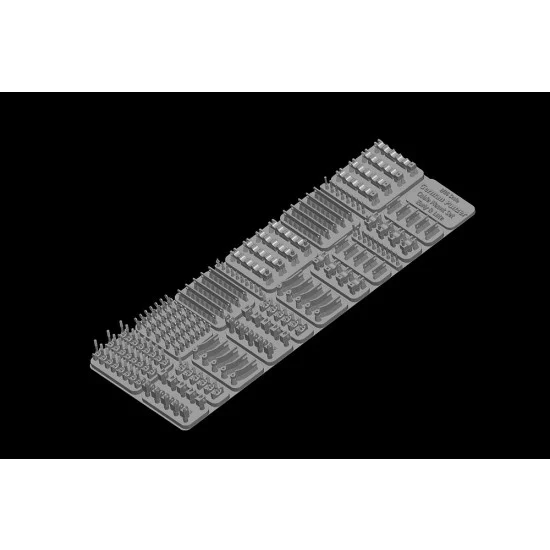 MJ Miniatures EZ16001 1/16 WWII German Cable Mount set - Military Vehicles & Tanks