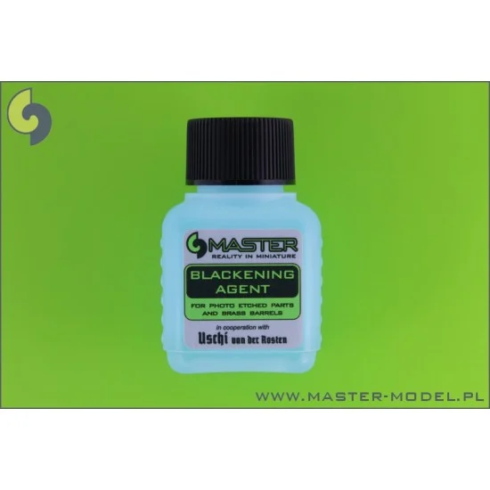 Master Models MM-001 Blackening/Burnishing Agent for Photo-etched parts and Brass Barrels
