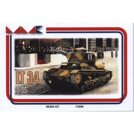 MMK F3006 1/35 LT vz. 34 Light Tank - Military Vehicles & Tanks