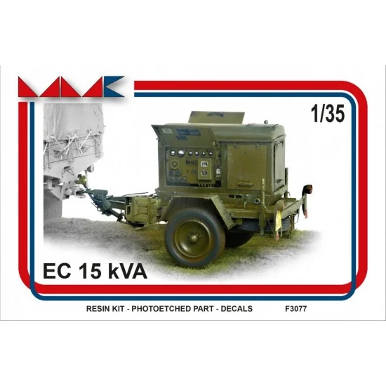 MMK F3077 1/35 PAJ 1 EC 15 KVA Trailer - Military Vehicles & Tanks