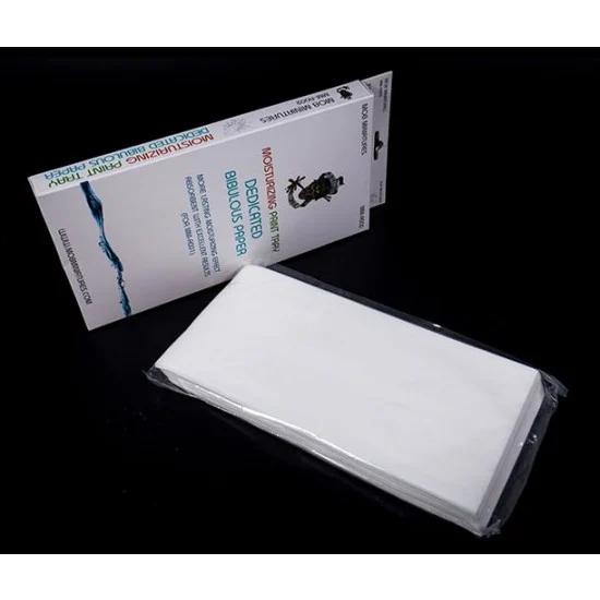 Mob Miniatures A002 Dedicated Bibulous Paper (50 sheets) for Moisturizing Paint Tray (Wet Palette) #MOB-A001