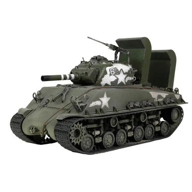M4A(105) Sherman 1/32 Die Cast Model 711th Tank Battalion, U.S. Army, Okinawa, 1945 - Forces of Valor