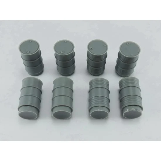 MP Originals Masters Models A48002 1/48 German Fuel Drums (8pcs) - Scenics & Diorama