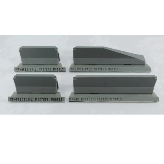 MP Originals Masters Models A48016 1/48 Beton Barriers (high 100cm) - Scenics & Diorama