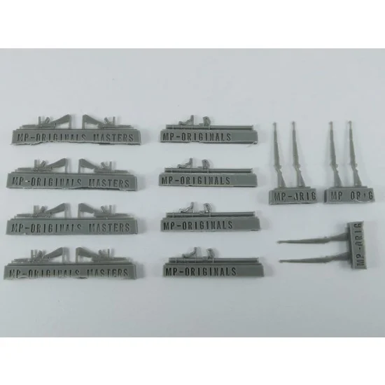 MP Originals Masters Models A48038 1/48 WWII US Weaponry (big set) - Model Figures