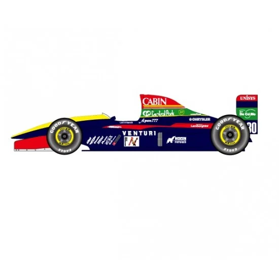 Monopost MP019 1/20 Venturi LC92 Japanese GP 1992 F1 Racing Car [Multi Material Kit] - Model Cars