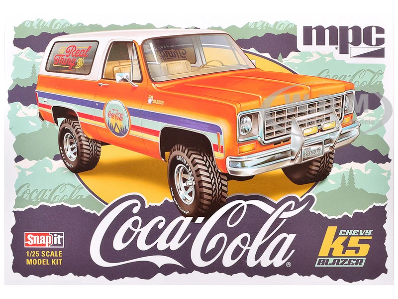 Skill 1 Snap Model Kit Chevrolet K5 Blazer "Coca-Cola" 1/25 Scale Model by MPC