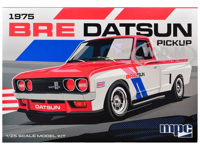 Skill 2 Model Kit 1975 Datsun Pickup Truck "BRE" 1/25 Scale Model by MPC - Datsun Models