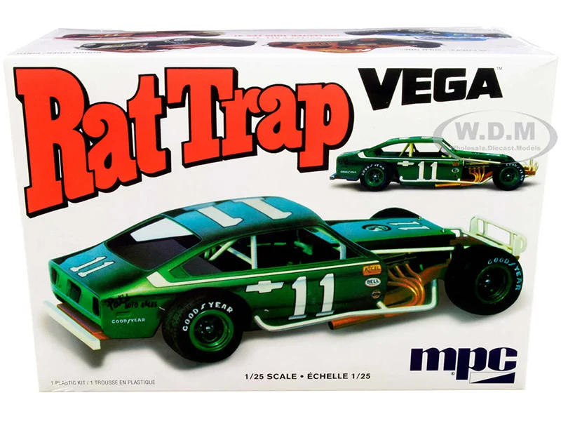 Skill 2 Model Kit Chevrolet Vega Modified "Rat Trap" 1/25 Scale Model by MPC - Chevrolet Models