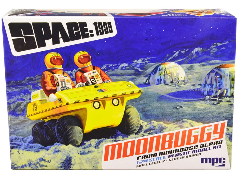 Skill 2 Model Kit Moonbuggy/Amphicat 6-Wheeled ATV "Space: 1999" (1975-1977) TV Show 2-in-1 Kit 1/24 Scale Model by MPC