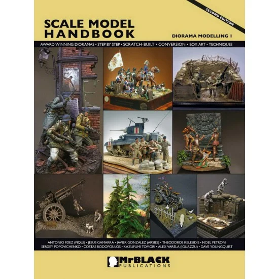 Mr Black Publications SMH-DM01 Scale Model Handbook: Diorama Modelling Vol.01 [2ND EDITION] (100 Pages)