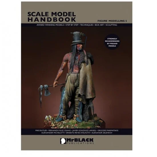 Mr Black Publications SMH-FM05 Scale Model Handbook: Figure Modelling Vol.05 (52pages)