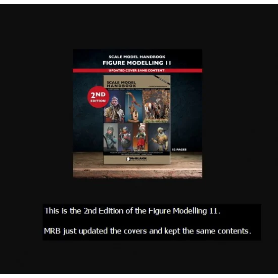Mr Black Publications SMH-FM11 Scale Model Handbook: Figure Modelling Vol.11 (52pages)