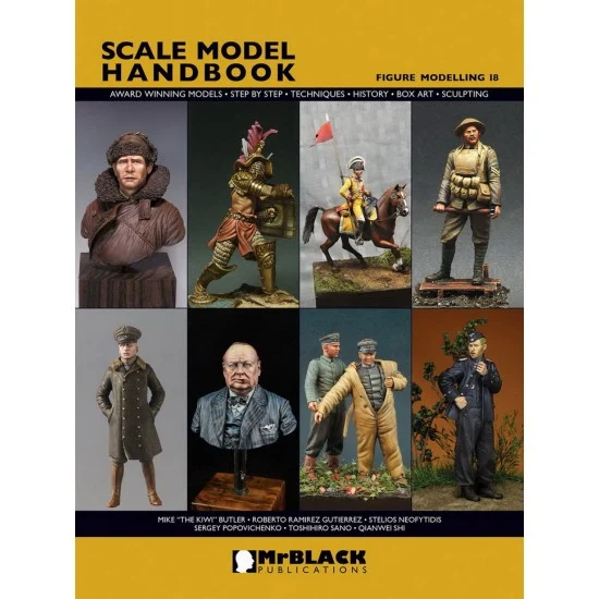 Mr Black Publications SMH-FM18 Scale Model Handbook: Figure Modelling Vol.18 (52pages)