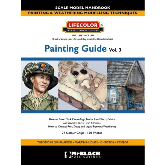 Mr Black Publications SMH-LCPG03 Lifecolor Painting Guide Vol.3 Preface (English, 36 pages)