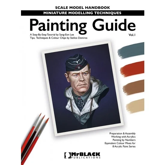 Mr Black Publications SMH-PG01 Scale Model Handbook: Miniature Modelling Techniques Painting Guide Vol.1 (52 Pages)