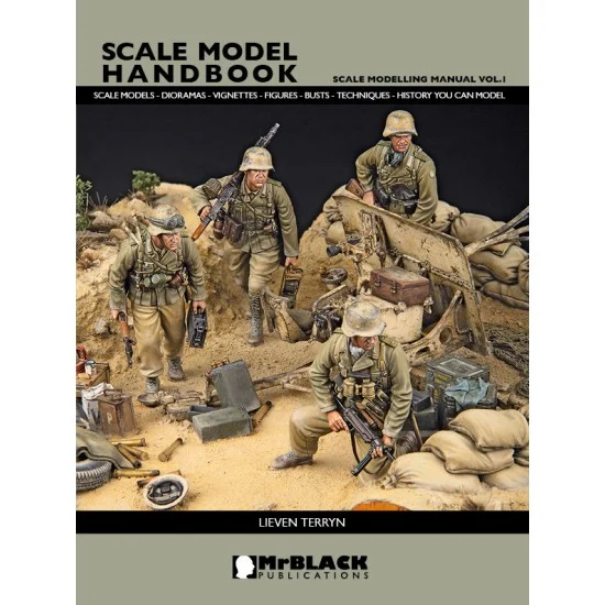 Mr Black Publications SMH-SMM01 Scale Model Handbook: Scale Modelling Manual Vol.1 (English, 24 pages)