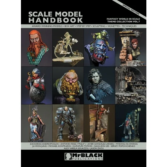 Mr Black Publications SMH-TC07 Scale Model Handbook: Theme Collection Vol.7 Fantasy World in Scale (English, 84 pages)