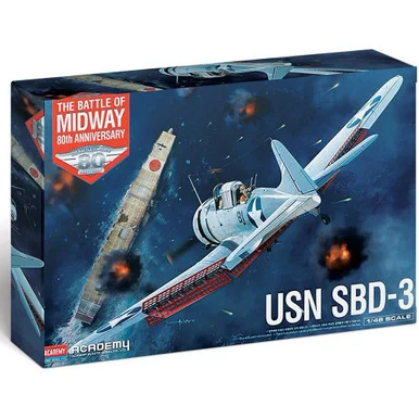 SBD-3 Dauntless 1/48 Kit Academy (12345)