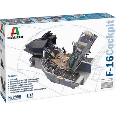 F-16 Cockpit 1/12 Kit