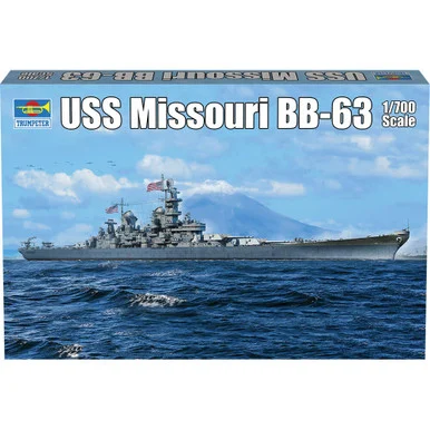USS Missouri BB-63 1/700 Kit