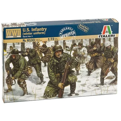 U.S. Infantry in Winter Gear 1/72 Figures Italeri (6133)