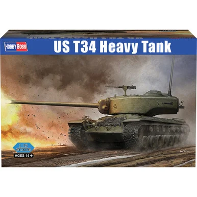 U.S. T34 Heavy Tank 1/35 Kit - HobbyBoss