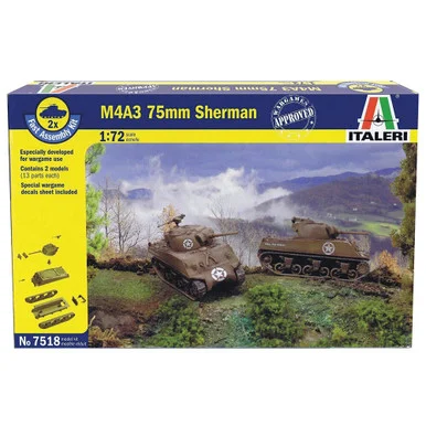M4A3 Sherman 2-in-1 1/72 Kit