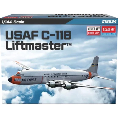 C-118 Liftmaster USAF 1/144 Kit Academy (12634)