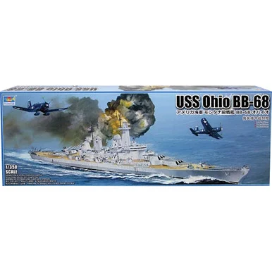 USS Ohio BB-68 1/350 Kit Trumpeter (705373)