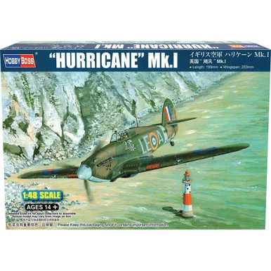 Hurricane Mk. I 1/48 Kit HOBBY BOSS (81777) - HobbyBoss