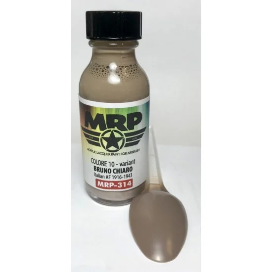 Mr Paint 314 Acrylic Lacquer Paint - Variant Bruno Chiaro 30ml