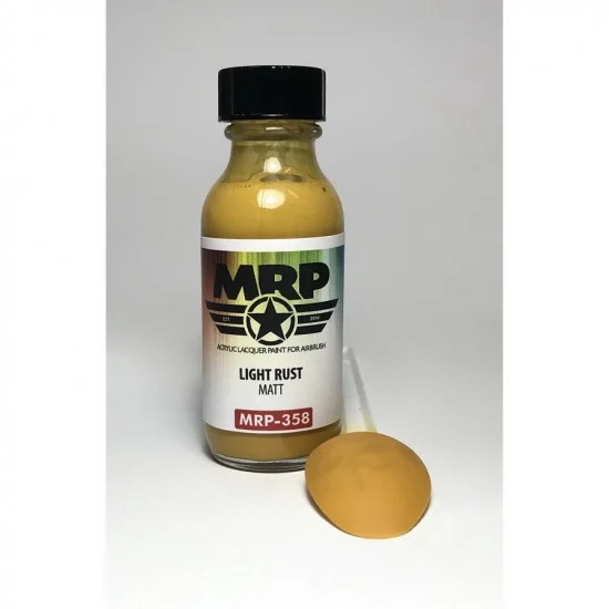Mr Paint 358 Acrylic Lacquer Paint - Light Rust (Matt) 30ml