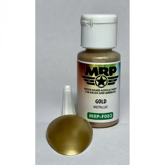 Mr Paint F082 Acrylic Paint for Figure - Gold (17ml)