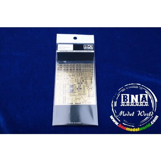 MK1 Design MS-35034 1/350 Photo-Etched Royal Navy Radar Set