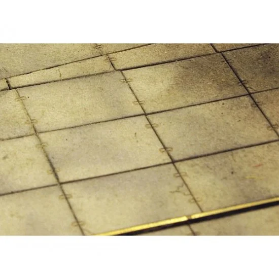 Model Scene 46701 1/160 Concrete Panels Type II. (19.5mm x 9mm) - Scenics & Diorama