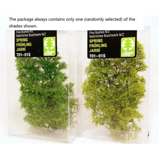 Model Scene 701-01S Minipack Natur Fine Bushes - Spring