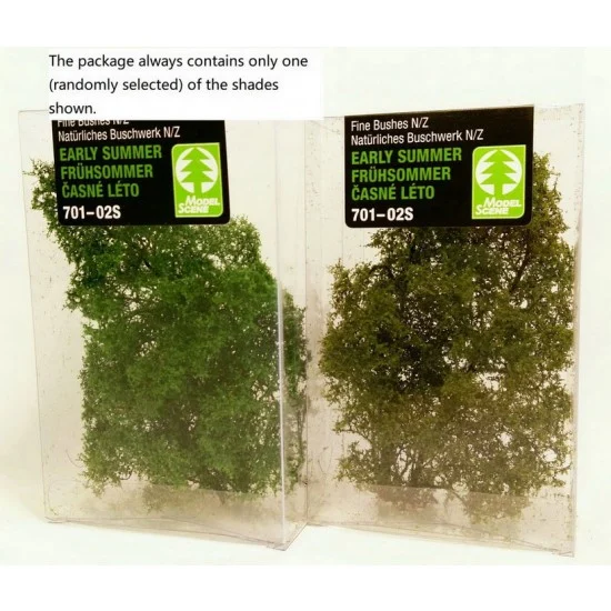Model Scene 701-02S Minipack Natur Fine Bushes- Early Summer