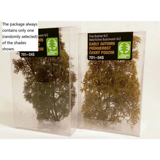 Model Scene 701-04S Minipack Natur Fine Bushes - Early Autumn