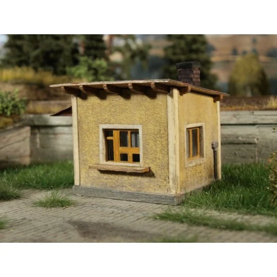 Model Scene 91505 TT Scale Gate House - Scenics & Diorama