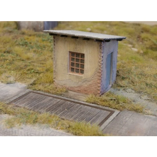 Model Scene 98504 HO Scale Old Weight Station - Scenics & Diorama