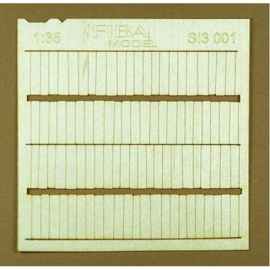 Model Scene SI3-001 1/32, 1/35 Wooden Roof Shingles