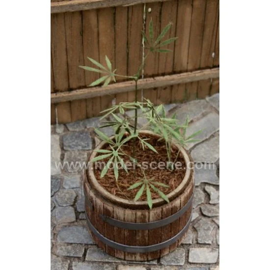 Model Scene VG3-016 1/32, 1/35 Cannabis (3 Laser-cut Paper Sheets)